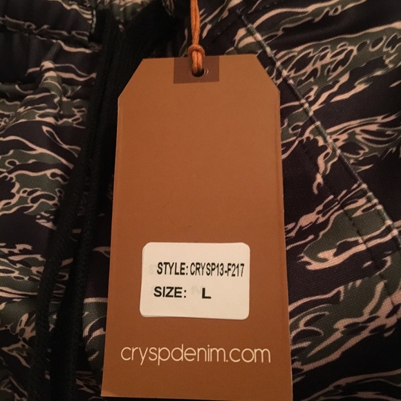 Crysp Denim Track Pants - Picture 2 of 3
